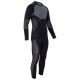 9. GLOVII HEATED THERMOACTIVE UNDERWEAR SET, SWEATSHIRT AND PANTS, SIZE L, BLACK, BATTERIES AND CHARGER INCLUDED, GXBL