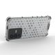8. Honeycomb case armored cover with a gel frame for Vivo V23 5G transparent