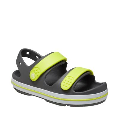 2. Crocs Crocband Cruiser Kids Sandals Gray-Green 209424 1NJ