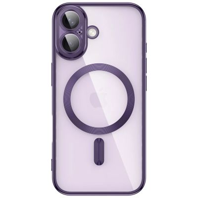 3. Tech-Protect MagFlex Case for iPhone 17 - Transparent Purple