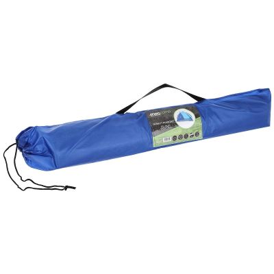 6. BEACH SHELTER SUN TENT 200x120x120cm BLUE-NAVY BLUE ENERO CAMP