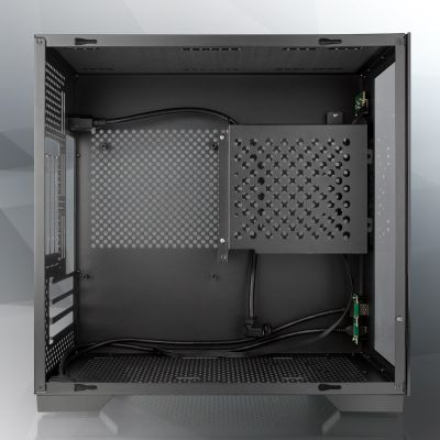 11. RAIJINTEK PAEAN Mini Mini Tower Black