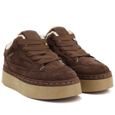 4. Big Star brown waterproof platform snow boots UU274188