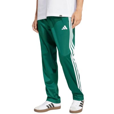 Men's adidas 3-Stripes Tricot Regular-Fit Open Hem Pants Green JI8806