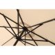 17. GARDEN UMBRELLA WITH LED LIGHTING 300 CM BEIGE