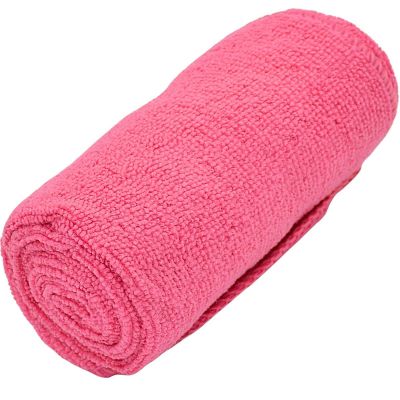QUICK-DRYING SPORTS TOWEL WITH STORAGE BAG 80X40CM DUNLOP PINK