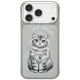 Nimmy Lucky Fashion Cat MagSafe case for iPhone 17 Pro Max - gray