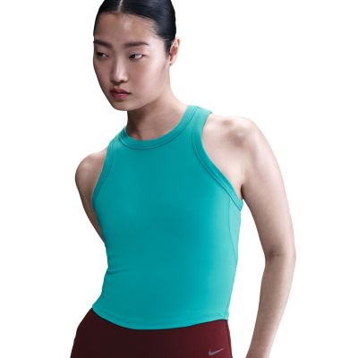 6. Nike Dri-Fit One Fitted Crop W T-shirt FN2806 345