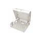 54. Wall-mounted cabinet NWS 19" Slim Line 3HE rotierbar, 2HE fix, 145x500x475 mm, color gray (RAL 7035)