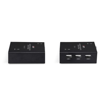 5. Fiber Optic DisplayPort 1.2 KVM Extender Lindy 300m
