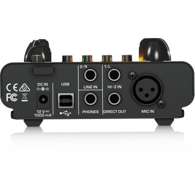 4. Behringer MIC500USB audio amplifier