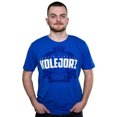 Kolejorz Semper Fidelis T-shirt Blue L