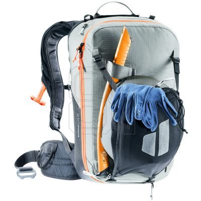 2. Deuter Alproof Lite 22L Avalanche Backpack - Tin/Black