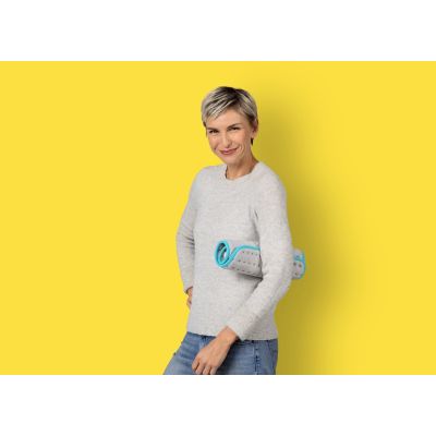 2. Ecomed by Medisana HP-50E Electric Heating Pad 100 W | 3 Heat Settings | 300 x 400 mm | Grey