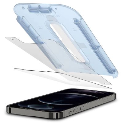 14. Spigen Glas.tR EZ Fit Tempered Glass for iPhone 12 / iPhone 12 Pro - 2 pcs.
