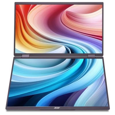 2. Acer PD163QBMIUUX Projector PD3 Series 16" IPS Black 16:9 60 Hz 8 ms 2x1920 x 1080 pixels 250 cd/m2 Number of HDMI ports: 1