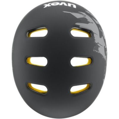5. UVEX Kid 4 Style MIPS Children's Bike Helmet, Dirt Black Matte