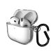 2. Puro 0.3 Nude Case for AirPods 4 - Transparent