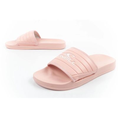 8. O'neill women's Kelso Slider sports slippers, comfortable pink slippers