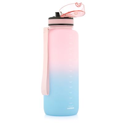 8. Meteor 1500 ml pink/blue sports bottle