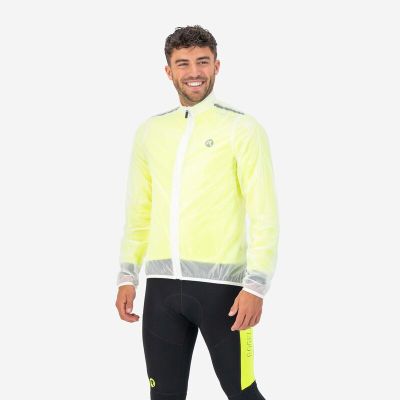 3. Rogelli EMERGENCY rain jacket, white, M