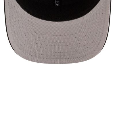 7. New Era 9SEVENTY Los Angeles Lakers NBA Team Black Stretch Snapback Cap - 60755450