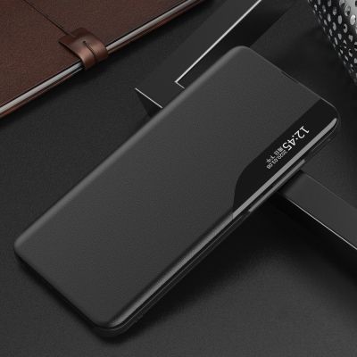 7. Eco Leather View Case elegant case with flip cover and stand function Xiaomi Redmi Note 11 Pro+ 5G (China) / 11 Pro 5G (China) / Mi11i HyperCharge / Poco X4 NFC 5G black