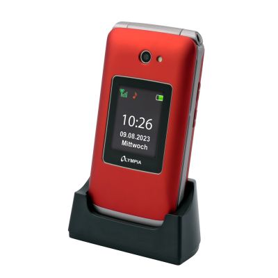 4. Olympia VITUS 4G 7.11 cm (2.8") 147 g Red Camera phone