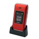 4. Olympia VITUS 4G 7.11 cm (2.8") 147 g Red Camera phone