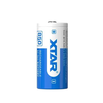 XTAR BATTERY 16340/R-CR123 3.7V 850MAH LI-ION WITH PROTECTION 16340-850