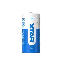 XTAR BATTERY 16340/R-CR123 3.7V 850MAH LI-ION WITH PROTECTION 16340-850
