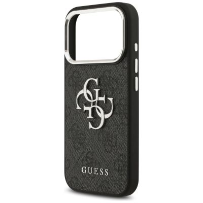 6. Guess 4G Big 4G Classic Logo case for iPhone 17 Pro Max - black