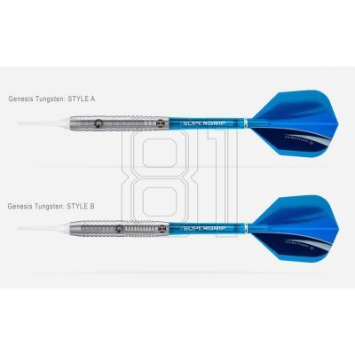 5. Harrows Genesis Tungsten Softip darts HS-TNK-000013289