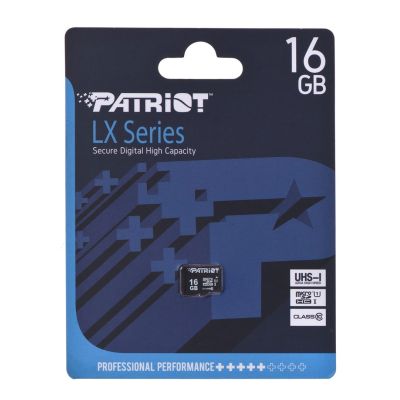 2. Patriot 16GB LX Series UHS-I microSDHC