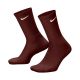 2. Nike Everyday Cushioned Crew Socks, 3 Pairs, Brown, Beige, Pink, SX7664 915