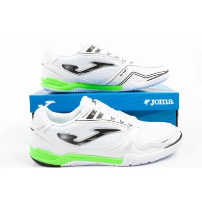 9. Joma Men's Dribling 2602 Indoor Football Shoes White