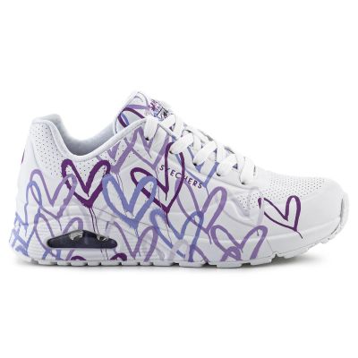 11. Skechers JGoldcrown Uno Lite shoes - Spread the Love W 155507-WLPR