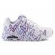 11. Skechers JGoldcrown Uno Lite shoes - Spread the Love W 155507-WLPR