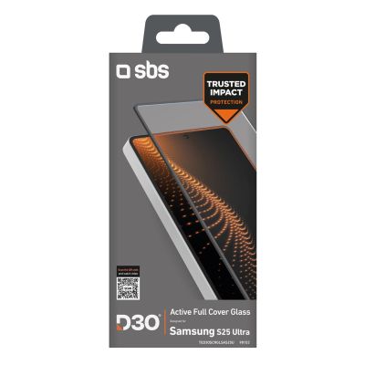 3. SBS Tempered Glass D3O with frame for Samsung Galaxy S25 Ultra