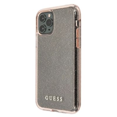 2. Guess GUHCN65PCGLPI iPhone 11 Pro Max pink/pink hard case Glitter