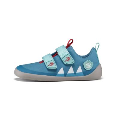 Affenzahn Halbschuh Baumwolle Lucky Shark Jr shoes 00391-30211