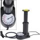 3. DUNLOP FOOT BICYCLE PUMP WITH PRESSURE GAUGE