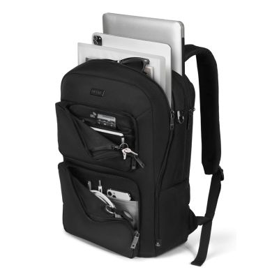 7. DICOTA SEVEN 12-14 35.6 cm (14") Backpack Black