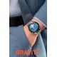 3. Smartwatch Gravity Silver Bracelet + Strap GT10-6