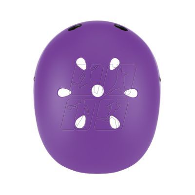 12. Helmet Globber Violet Jr 505-104