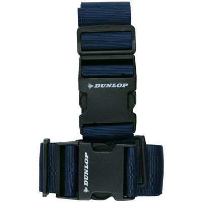 14. UNIVERSAL LUGGAGE SECURITY BELT 230x5CM SET OF 2 DUNLOP NAVY BLUE