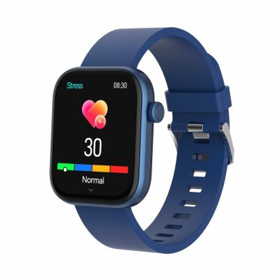4. Denver SWC-185BU Smartwatch / Sports Watch 4.7 cm (1.85") AMOLED Digital 390 x 450 px Touchscreen Blue