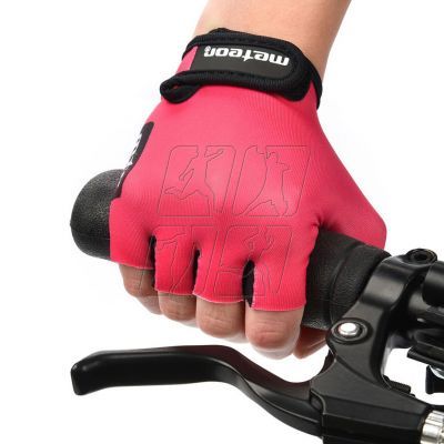 15. Cycling gloves Meteor Pink Jr 26196-26197-26198