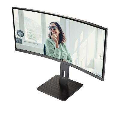 4. AOC 34" LED MONITOR CU34P3CV