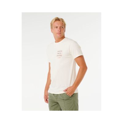 2. Men's RIP CURL Vaporcool Search 3 Stacks Tee White